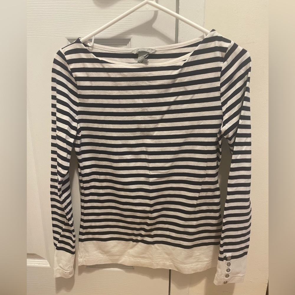 Navy stripes Long sleeves